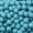 blue, variant on 16mm Beads 100 count Blue Stone Bead Pen Beadable Focal Spacer Beads for DIY Crafting Necklace Bracelet Making (Blue)