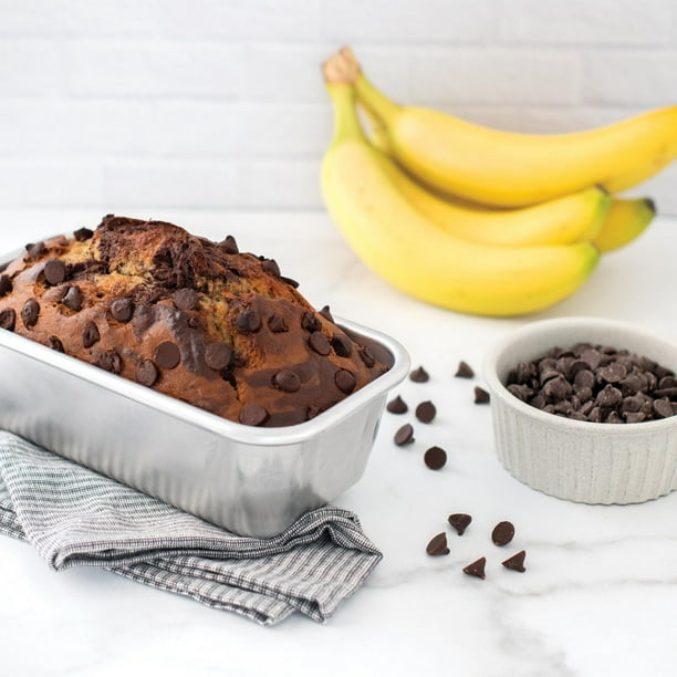 Chocolate Chip Banana Banana Bread In 9x13 Pan Nordic Ware Loaf