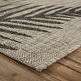thumbnail image 5 of Ox Bay Carmindy 7'9" x 9'5" Black Tropical Palms Indoor/Outdoor Area Rug, 5 of 8