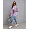 thumbnail image 3 of Fashion Ripped Shirt Jacket Female Autumn And Spring Casual Tops Womens Clothing, 3 of 11