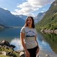thumbnail image 2 of Womens On Lake Time T Shirt Funny Summer Vacation Outdoors Tee for Ladies Womens Graphic Tees, 2 of 9