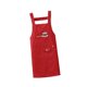thumbnail image 1 of Delantal de Cocina Suave con Bolsillos Sunnimix Delantales de Cocina para Mujeres Chef Hornear Cocinar Restaurante Barbacoa Rojo, 1 of 8