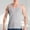 Gray, variant on Mens Compression Tank Top Qiggri Men's Summer Solid Color Sleeveless Base Sports And Fitness Round-Neck Tank Top Athletic Tank Top