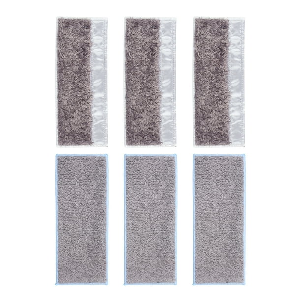 Paquete de 6 almohadillas de limpieza lavables de repuesto para iRobot Braava Jet M6, accesorios de Abanopi 3 Secas +3 Húmedas