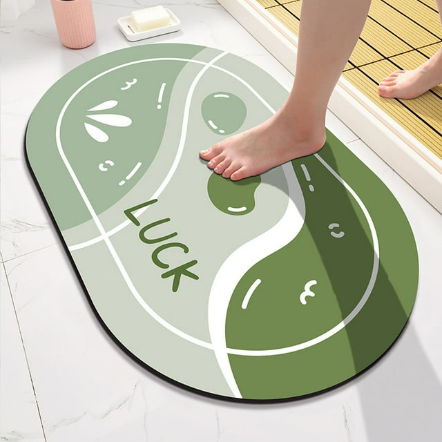 Baño, alfombras absorbentes de la estera de baño/del cuarto de baño con el caucho antideslizante Bo