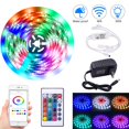 thumbnail image 1 of UBesGoo 5M 16.4ft 5050SMD 150LED Strip Light Smart Home WIFI Wireless RGB Waterproof, 1 of 10