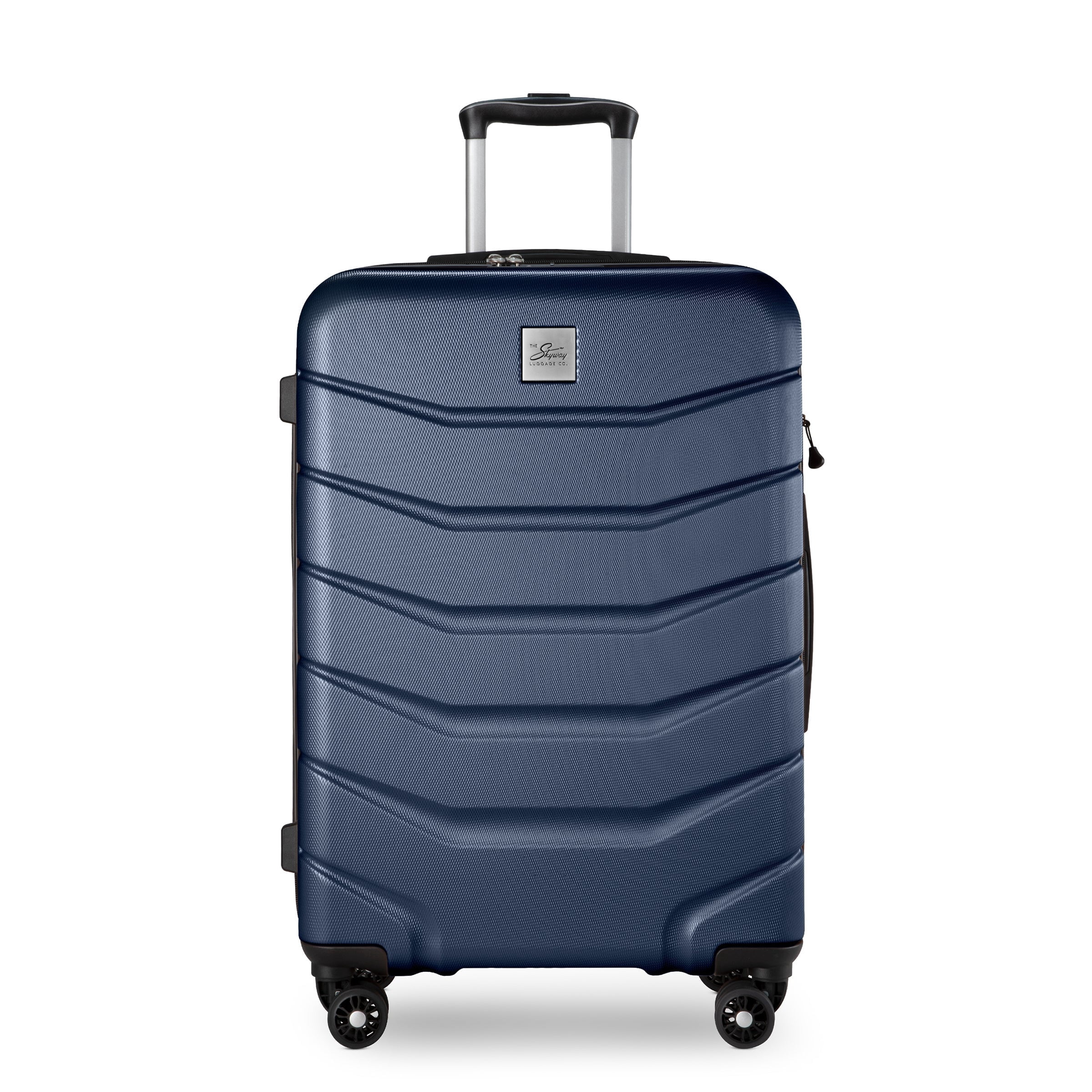 Skyway Luggage Silverton 24" Hardside 8-Wheel Medium Check-In Expandable Spinner with TSA Lock