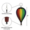 thumbnail image 3 of In the Breeze 0999 — Rainbow Spectrum Hot Air 10-Panel Hanging, Spinning Balloon Decoration, 25-Inches — Colorful Wind Spinner for the Yard or Garden, 3 of 6
