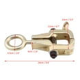 thumbnail image 4 of 2-Way Pull Clamp, Antirust Drop Forged Gold Self Tightening Frame Grip  For Car, 4 of 8