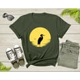 thumbnail image 6 of Heron Birds at Sunset Animal Wildlife Bird for Men Women T-Shirt Heron Bird Lover Gift T Shirt for Men Women Kids Boys Girls Tshirt, 6 of 8