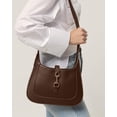 thumbnail image 4 of Bolso de hombro para mujer - Bolsos de hombro pequeños - Lindos bolsos Hobo de moda - Correa ajustable de cuero vegano, 4 of 5