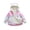 Pink, variant on GYRATEDREAM Kids Girls Bear Ear Hooded Winter Jacket Fleece Lined Cartoon Rabbit Print Warm Coat 2-10Y