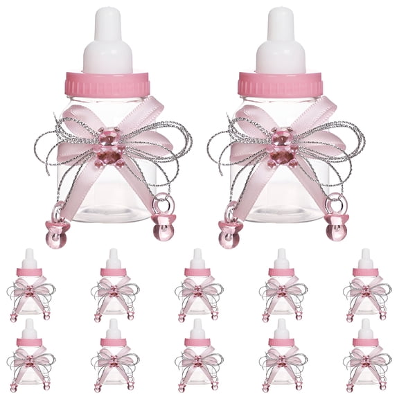 ACDANC 12 pcs Milk Bottle Candy Box Baby Shower Candy Favors Infant Bottle Candy Packaging Box