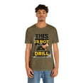 thumbnail image 4 of This Is Not A Drill Hand Holding A Hammer Funny Construction Carpenter Tee, 4 of 12