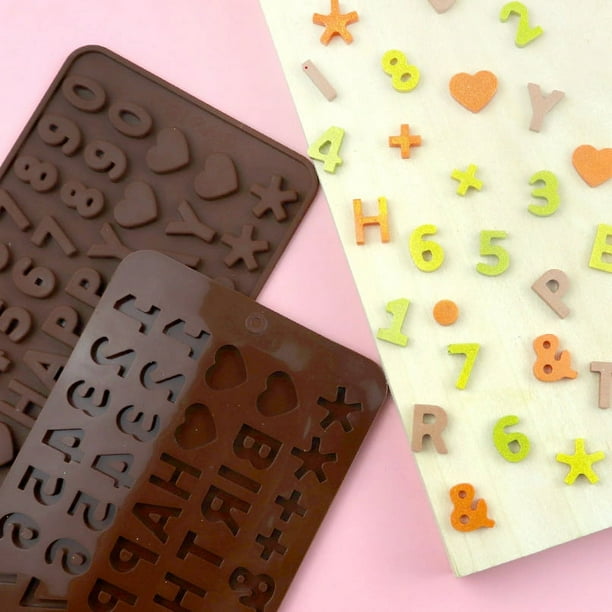 Molde de chocolate digital con forma de amor inglés, hecho a mano, para hacer tú mismo, para hornear, para hacer chocolate, para hacer chocolate