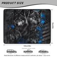 thumbnail image 7 of XYZCANDO Wolf Rear Cargo Protector 29" x 39", US Flag Polyester Trunk Mat, Easy Install Non-Slip Backing Stitched Edge Trunk Carpet for Universal Vehicles, 7 of 7