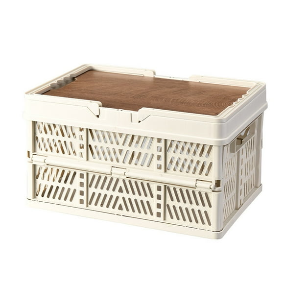 GFHFHITJ Outdoor Camping Multifunctional Stacked Storage Box, Folding Portable Storage Box, Delivery Tray