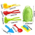 thumbnail image 3 of DPTALR Neige Boule Clip Maker en Forme de Neige Sable Moules Outil Hiver Neige Jouets Kit, 3 of 8