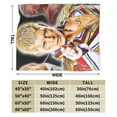 thumbnail image 2 of Cody Rhodes Blanket, Super Soft Throw Blanket, Cozy Flannel Blankets For Boys Girls, Warm Blankets For Couch Sofa Bed, 40"X30", 2 of 9
