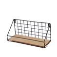 thumbnail image 4 of OULII wall basket decor Wall Hanging Basket Iron Bookshelf Wall General Users 1Set, 4 of 8