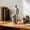 GrayA, variant on Dog Sculpture Home Decor,Cute Man and Dog Statue Decoration Modern Home Decoration Figurine for Living Room Office Shelf Desk Coffee Table Decor-Sandstone-Standing