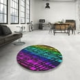 thumbnail image 4 of Ahgly Company Machine Washable Indoor Rectangle Transitional Fall Forest Green Area Rugs, 2' x 3', 4 of 7