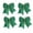 4Pcs Green, variant on SPOORYYO Glitter Christmas Bow Ornaments Sparkly Sequin Fabric Bows Decorative Holiday Bows for Christmas Tree Wreath Gift Wrapping Party Home Decor, 1Pc Yellow
