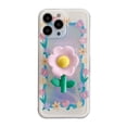 thumbnail image 1 of ShenMo Case for iPhone 13, Fashion Cute Flower Bracket Case TPU Phone Case, Shockproof Soft TPU Protective Case for iPhone 13 , with Phone Grip with Extendable Kickstand Tulip, 1 of 7