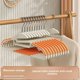 thumbnail image 1 of 10PCS Anti Slip Hanger Household Clothes Hanger Plastic Non Marking and Anti Slip Hanger Clothing Rack Drying Rack for Clothes, 1 of 6