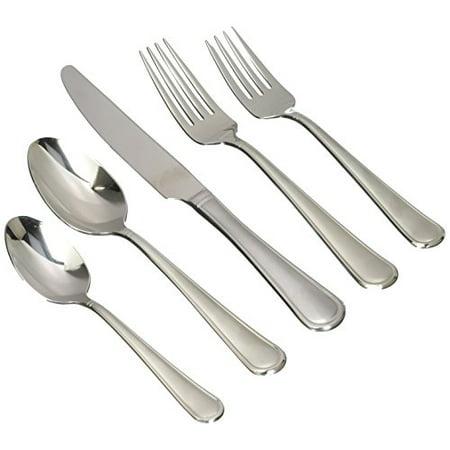 Mikasa Virtuoso Frost 20-Piece 18/10 Stainless Steel Flatware Set , Service for 4