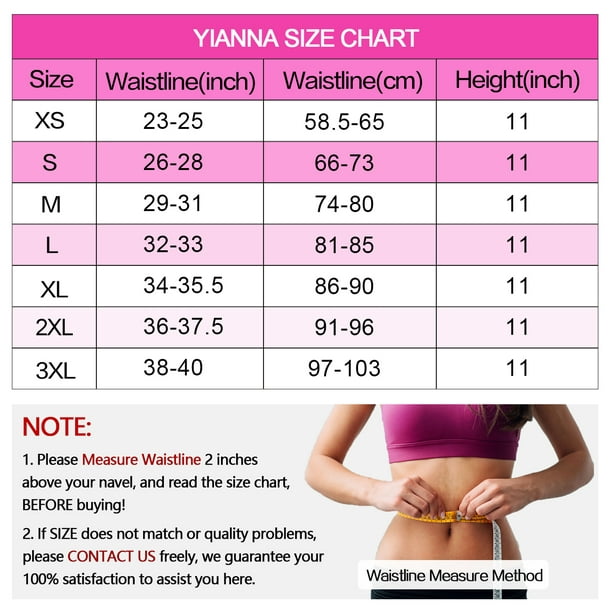 Jsculpt belt size chart hotsell