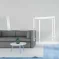 thumbnail image 2 of Pantalla De Lámpara De Pie De Papel Para Sala De Estar Con Acento De Mesa Auxiliar De Acrílico Para Espacios Pequeños, Cubierta De Lámpara De Pie Y Decoración De Mesita De Noche Delgada, 2 of 8