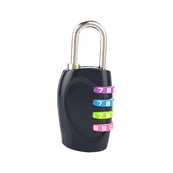 TALENO 4 Digit Password Combination Padlock Lock for Lockers Luggage Toolboxes Gym School Cabinet
