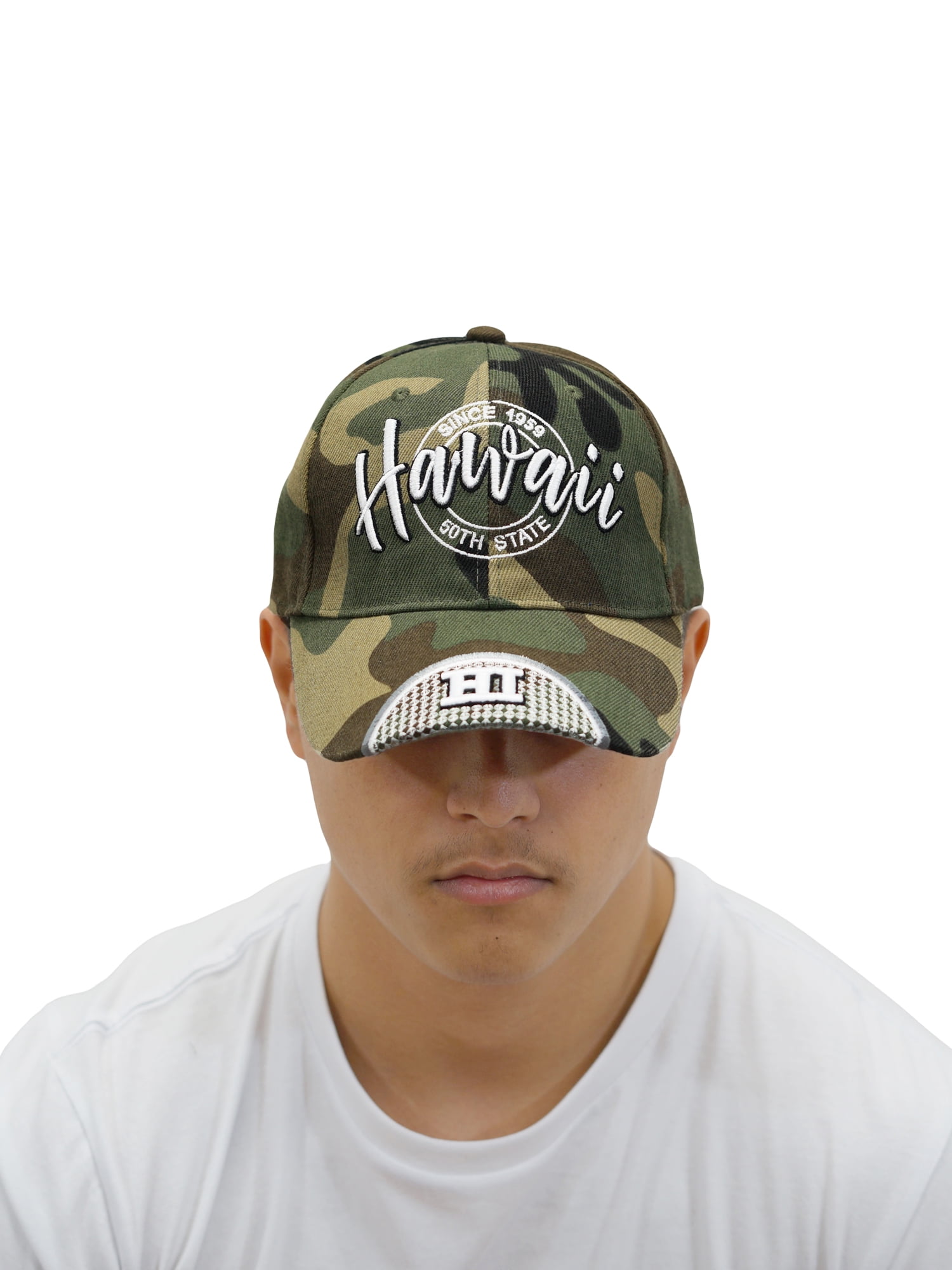 ISLAND CREW HAWAII CAP: Since 1959 Hawaii Camo