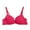 Hot Pink, variant on Womens Bras Lace Patchwork Non Padded Push Up Full Coverage Comfort Breathable Lightweight Everyday Bras Blue 36/80