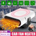 thumbnail image 1 of Calentador De Coche Calentador de coche eléctrico Calentador rápido Calentador automático Accesorios para automóviles (Blanco 12V), 1 of 7