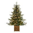 thumbnail image 1 of Holiday Time Arbre Pour Porche Woodmore pré-éclairé 1,52m, vert, 1 of 6