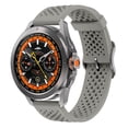 thumbnail image 2 of Oliegs Heated Blanket Official Sync Smartwatch 22mm Silicone Strap Comfortable Fit Durable Design Easy Swap Perfect Accessory For Active Lifestyles Chocolate, 2 of 4