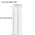thumbnail image 2 of LV Fuse Box Circuit Breaker Panel Directory Labels/Decals/Stickers for All Electrical Panel/Load Centers (Large 60 Circuits 2 Pcs), 2 of 5