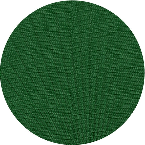 Ahgly Company Indoor Round Patterned Green Area Rugs, 7' Round