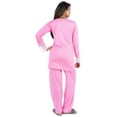 thumbnail image 4 of Bimba Solid Nightwear For Women 2pcs Sleepwear Set Lace Top & Pajama, 4 of 7