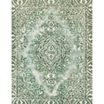 thumbnail image 1 of Ahgly Company Machine Washable Indoor Rectangle Abstract Camouflage Green Area Rugs, 6' x 9', 1 of 7
