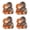 P Stickers-4pcs-tz004, variant on Punch Stickers Love Punch Monkey Stickers, Cute Baby Punch Monkey Stickers, Animal Lover Gifts Decoration for Laptops, Phones, Water Bottles