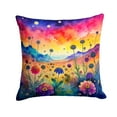 thumbnail image 2 of Colorful Ranunculus Fabric Decorative Pillow 14 in x 14 in, 2 of 44