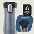 thumbnail image 4 of Contigo West Loop - Taza de Viaje de Acero Inoxidable con Tapa, 473 ML. Color Crystal Lakeside, 4 of 5