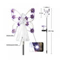 1PC Solar Angel Garden Stake Light Outdoor Eternal Light with 7 LEDs