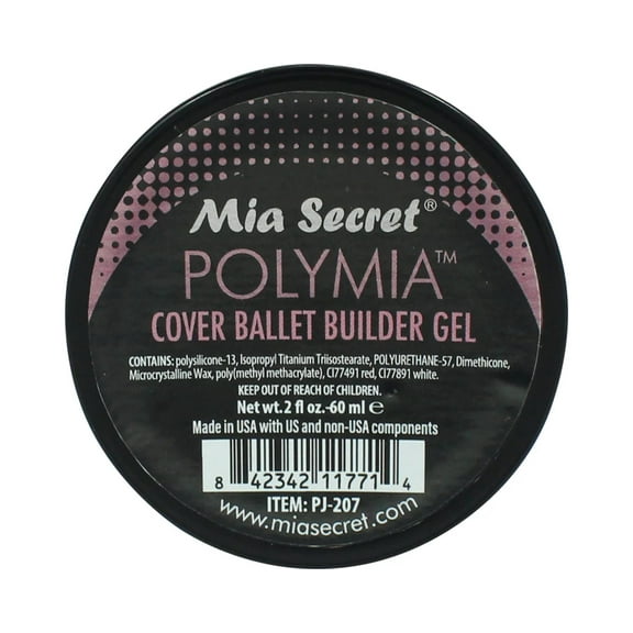 Mia Secret POLYMIA BUILDER GEL IN JAR 2 oz/60 ML - Cover Ballet (PJ-207)