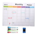 thumbnail image 5 of HEMOTON 1 of Refrigerator Memo Board Monthly Planner Write Board Erasable Calendar Board, 5 of 8