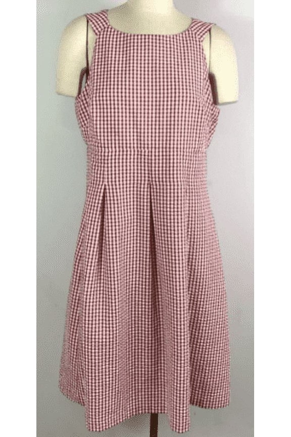 Women's Apple/White Dress Sz 16