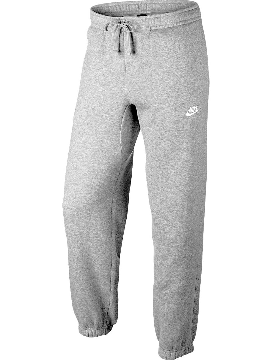 Nike Club Fleece Cuffed Men's Bottom Pants Grey/White 804406-063 ...